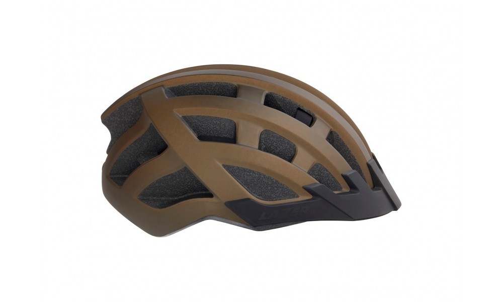 Kask Lazer Compact DLX 54-61cm - brązowy