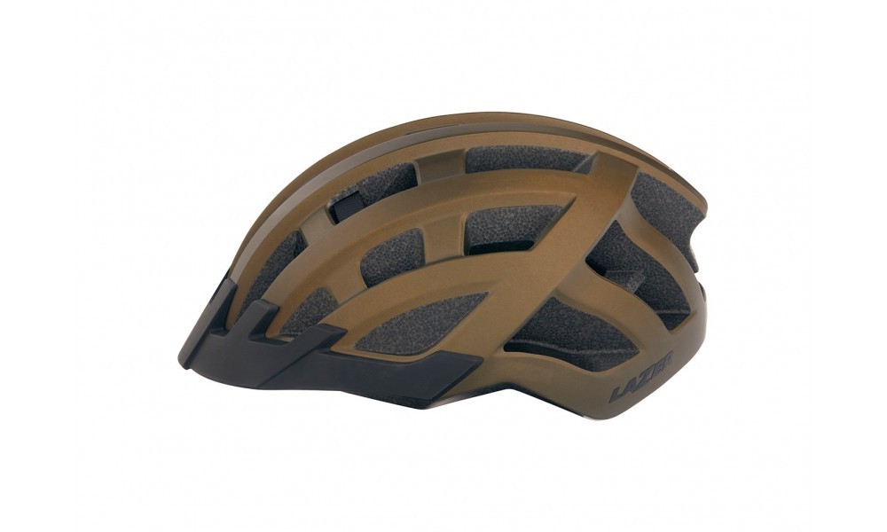 Kask Lazer Compact DLX 54-61cm - brązowy