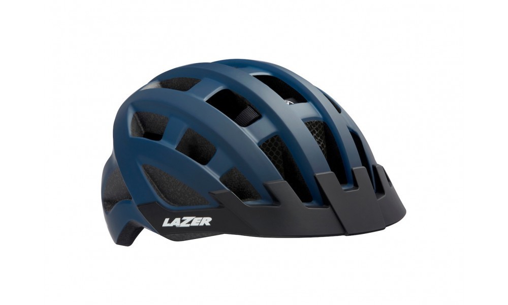 Kask Lazer Compact DLX 54-61cm - granatowy