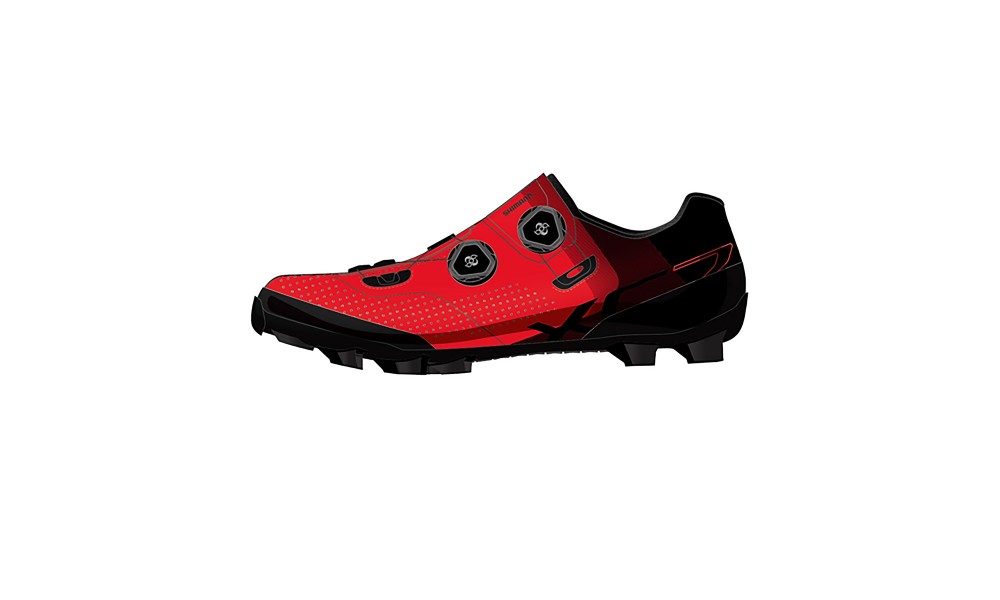 Buty Shimano SH-XC702 - czerwony
