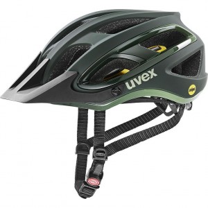 Kask rowerowy Uvex Unbound MIPS - ciemnozielony 1