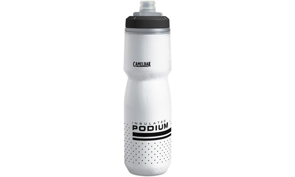 Bidon CamelBak Podium Chill 710ml - biało-czarny