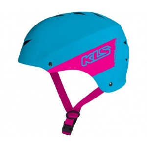 Kask Kellys Jumper Mini 022 - niebieski-różowy