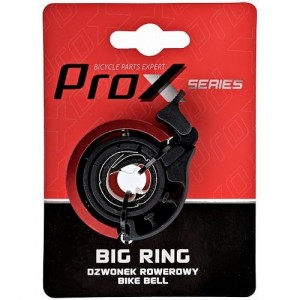 Dzwonek Prox Big Ring L02 alu - czerwony