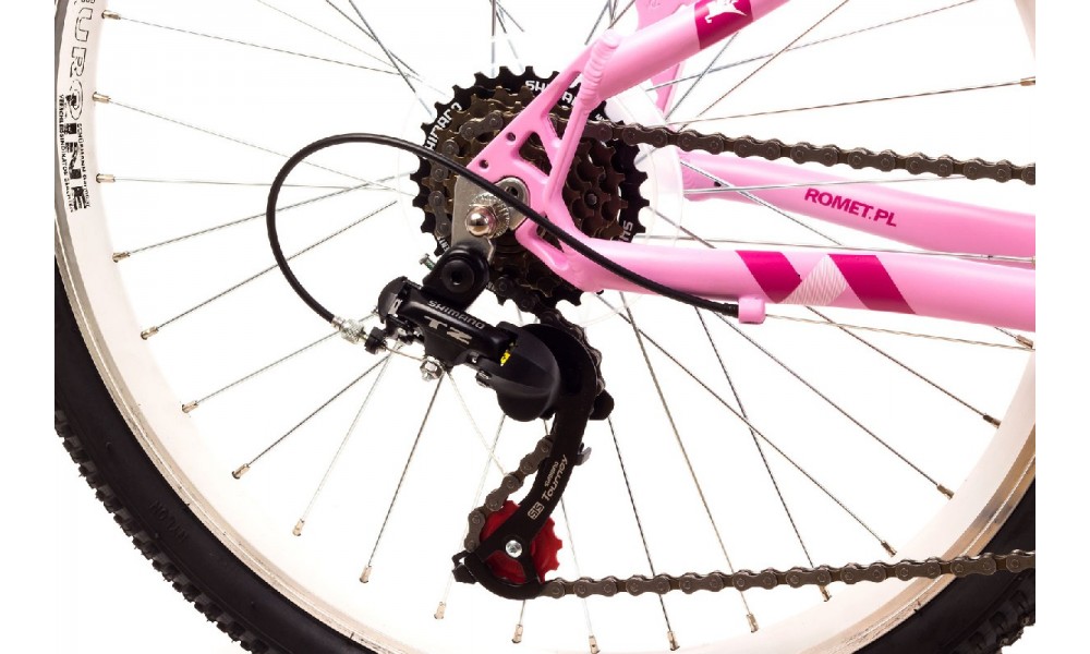 Rower młodzieżowy Romet Jolene JR 24 Pink 2016