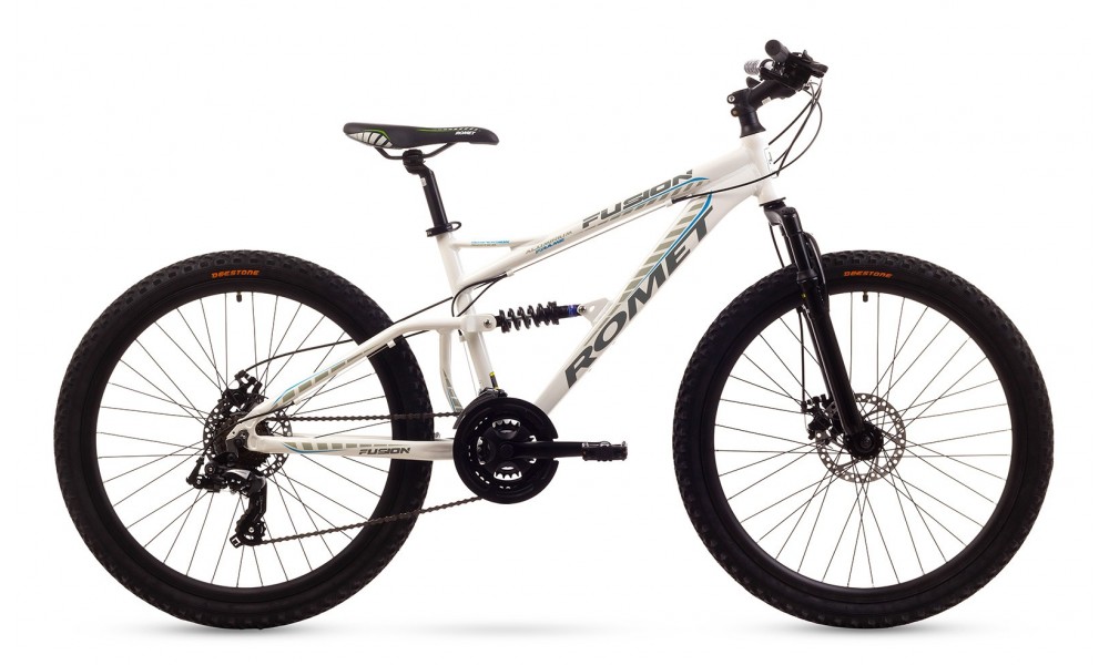 Rower młodzieżowy Romet Fusion White 2016