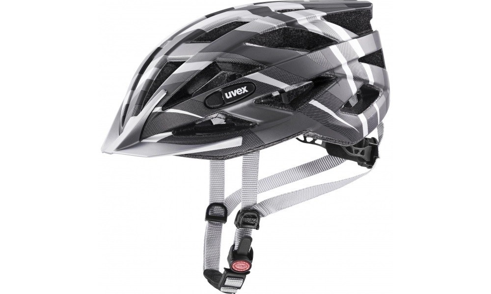 Kask rowerowy Uvex Air Wing CC - czarno-szary
