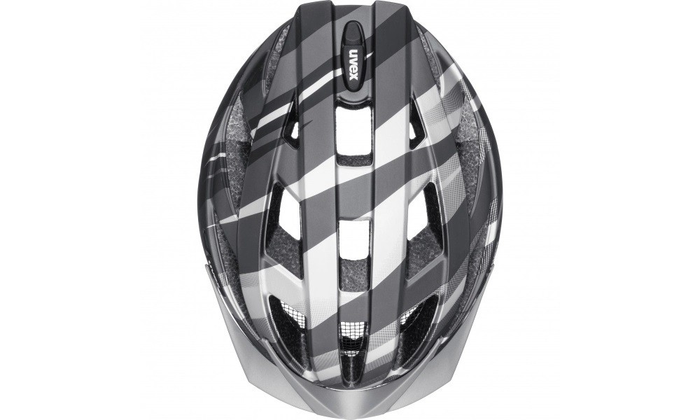 Kask rowerowy Uvex Air Wing CC - czarno-szary