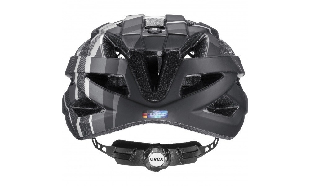 Kask rowerowy Uvex Air Wing CC - czarno-szary