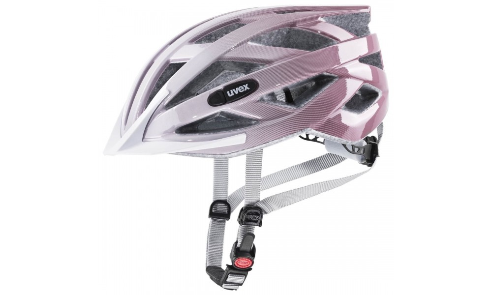 Kask rowerowy Uvex Air Wing - biało-różowy