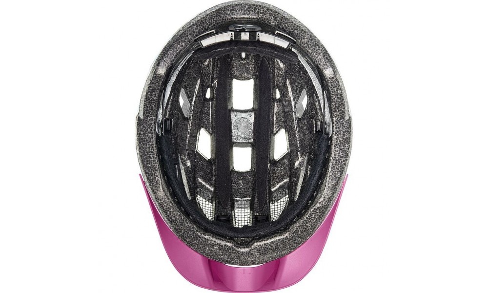 Kask rowerowy Uvex Air Wing - różowo-biały