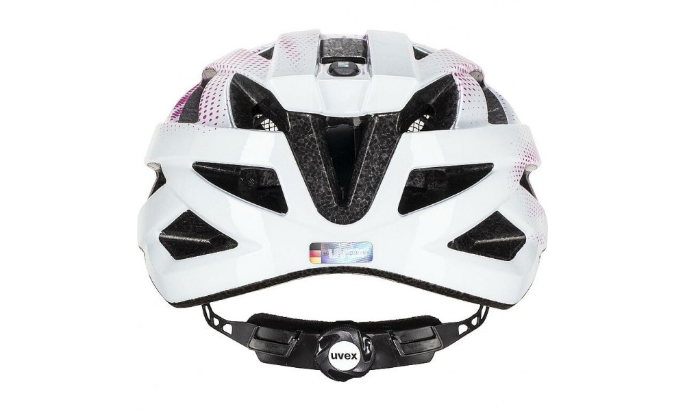 Kask rowerowy Uvex Air Wing - różowo-biały