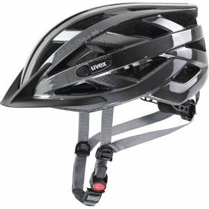 Kask rowerowy Uvex Air Wing - czarno-szary