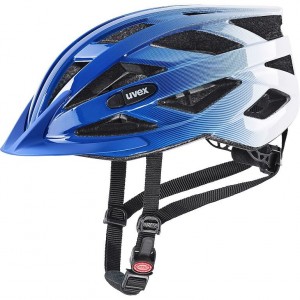 Kask rowerowy Uvex Air Wing - niebiesko-biały