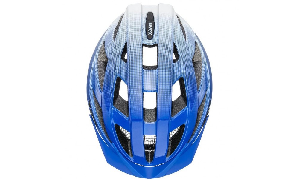 Kask rowerowy Uvex Air Wing - niebiesko-biały