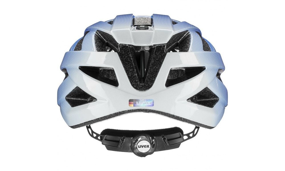 Kask rowerowy Uvex Air Wing - niebiesko-biały