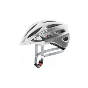 Kask rowerowy Uvex True CC - biało-szary 1