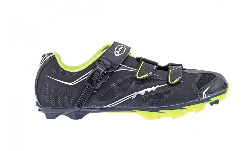 Buty rowerowe Northwave Scorpius SRS - czarno-żółty