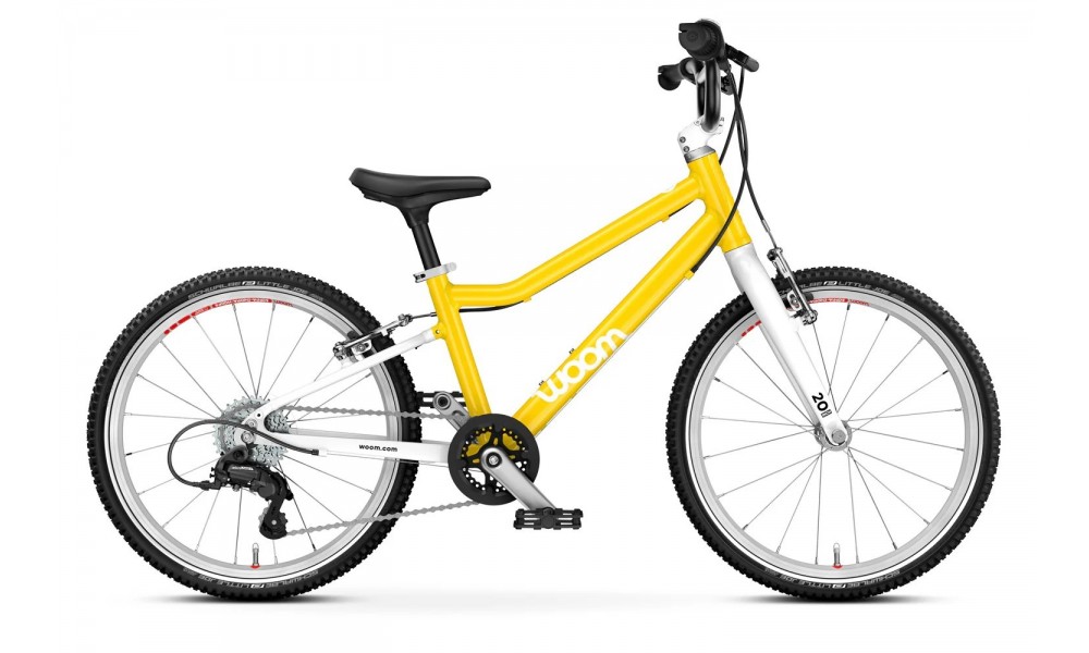 Rower dziecięcy Woom GO 4 20"  - żółty