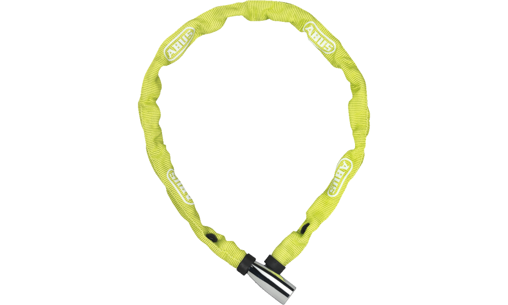Zamek ABUS łańcuch 1500/110 Web - limonkowy