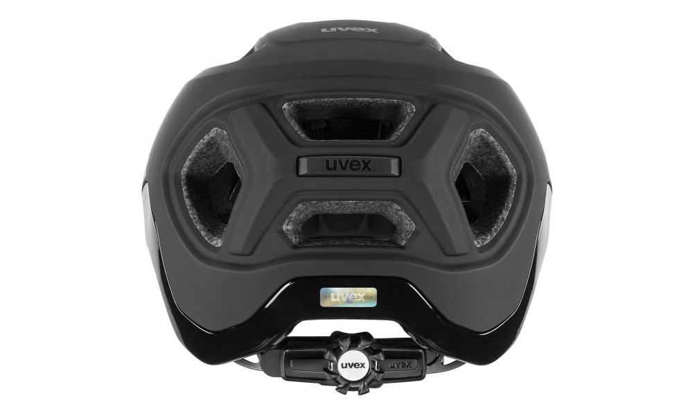 Kask rowerowy Uvex React  - czarny matowy