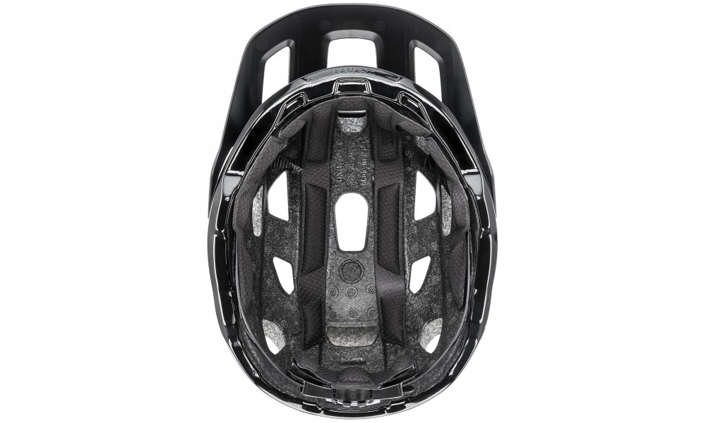 Kask rowerowy Uvex React  - czarny matowy