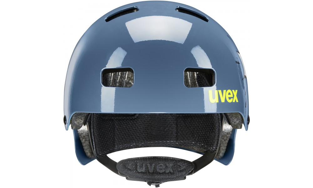 Kask dziecięcy Uvex Kid 3 - niebiesko-zielony