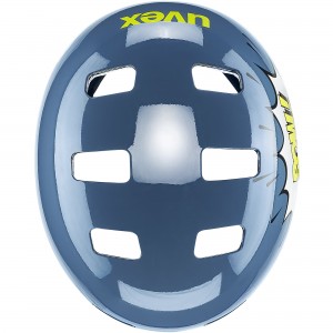 Kask dziecięcy Uvex Kid 3 - niebiesko-zielony 2
