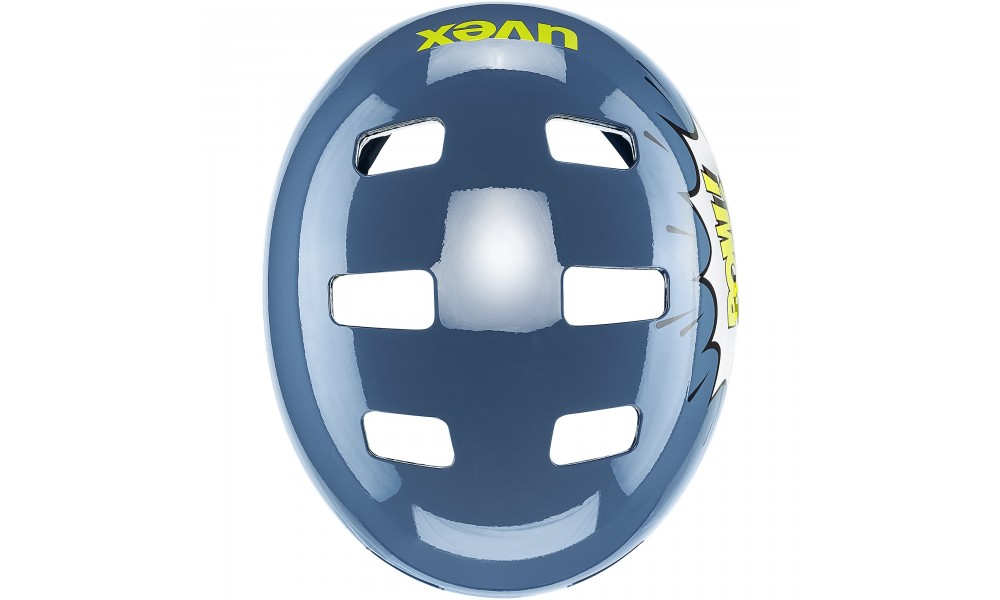 Kask dziecięcy Uvex Kid 3 - niebiesko-zielony