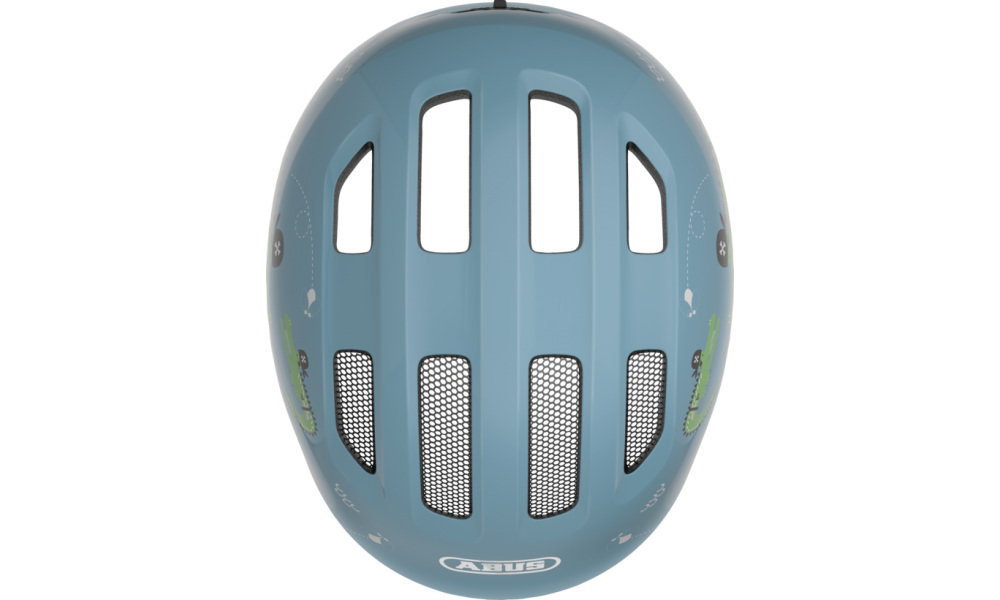 Kask rowerowy Abus Smiley 3.0 - niebiesko-zielony
