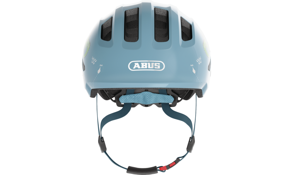 Kask rowerowy Abus Smiley 3.0 - niebiesko-zielony