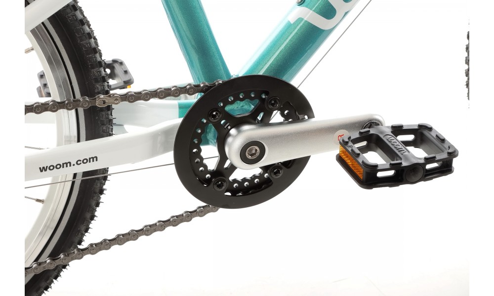 Rower dziecięcy Woom GO 4 20"  - turkusowy