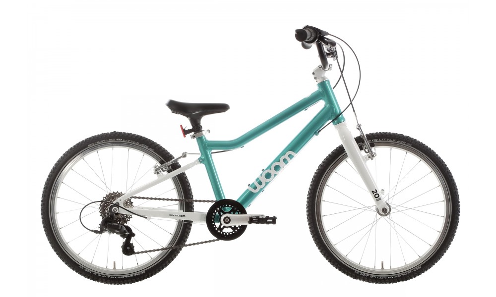 Rower dziecięcy Woom GO 4 20"  - turkusowy