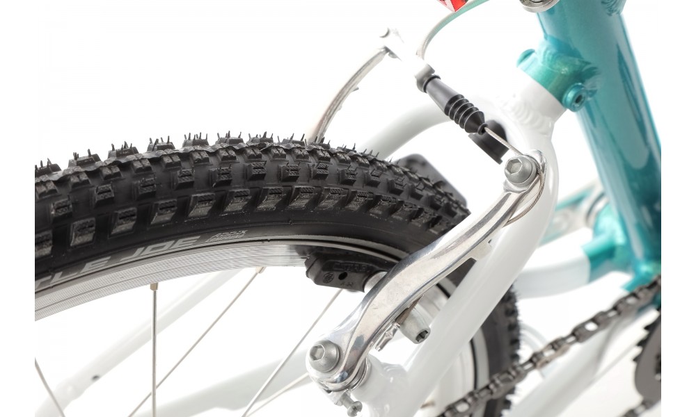 Rower dziecięcy Woom GO 4 20"  - turkusowy