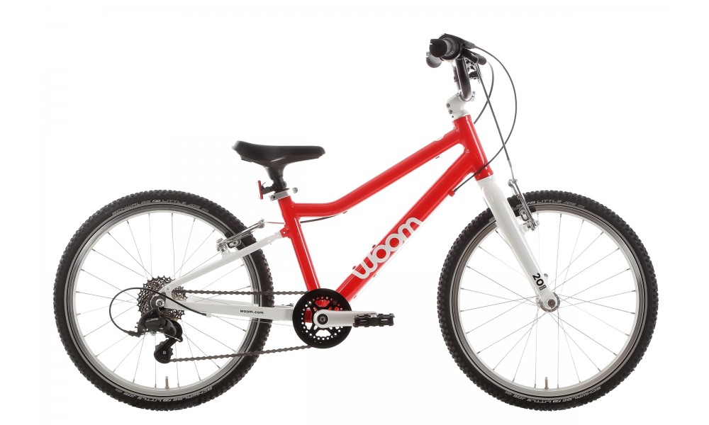 Rower dziecięcy Woom GO 4 20"  - czerwony