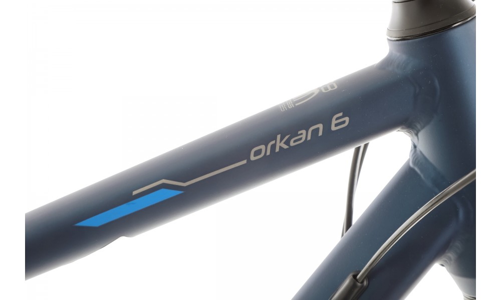 Rower crossowy Romet Orkan 6M - granatowo-niebieski