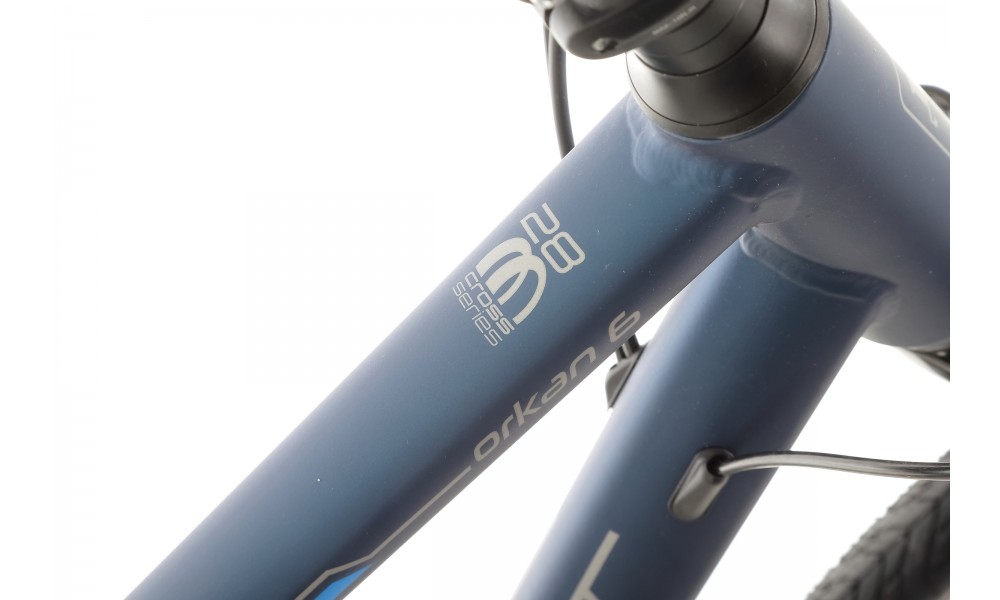 Rower crossowy Romet Orkan 6M - granatowo-niebieski