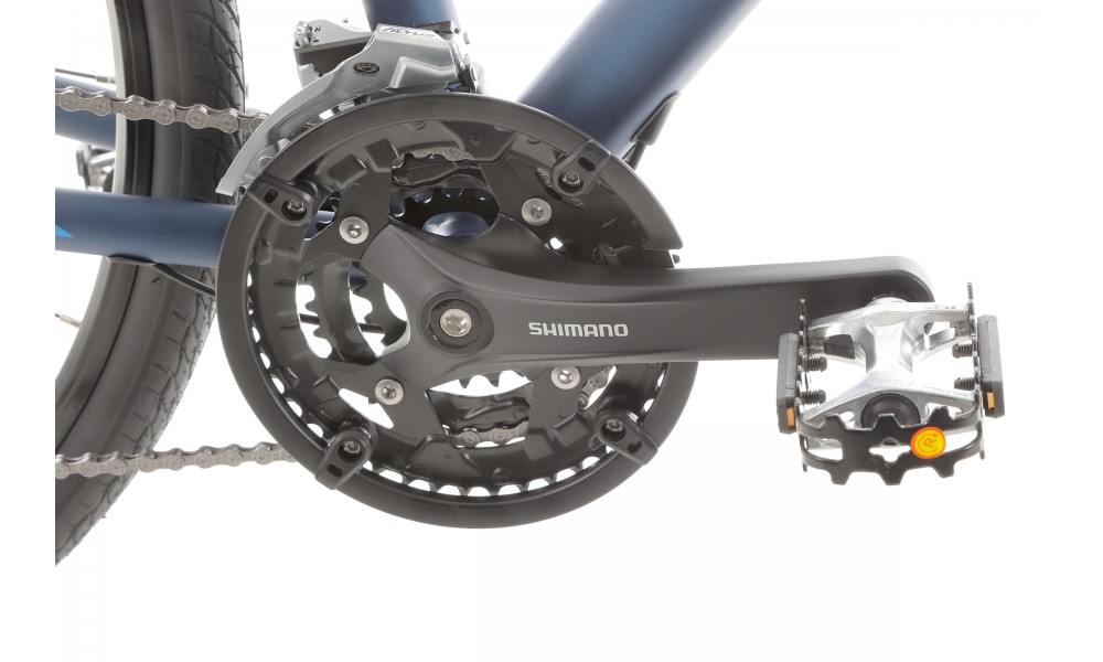 Rower crossowy Romet Orkan 6M - granatowo-niebieski