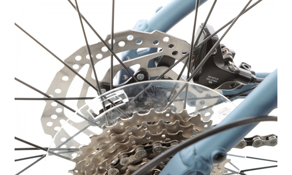 Rower crossowy Romet Orkan 7 M - niebieski-czarny