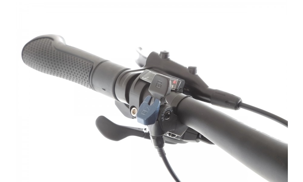 Rower crossowy Romet Orkan 7 M - niebieski-czarny