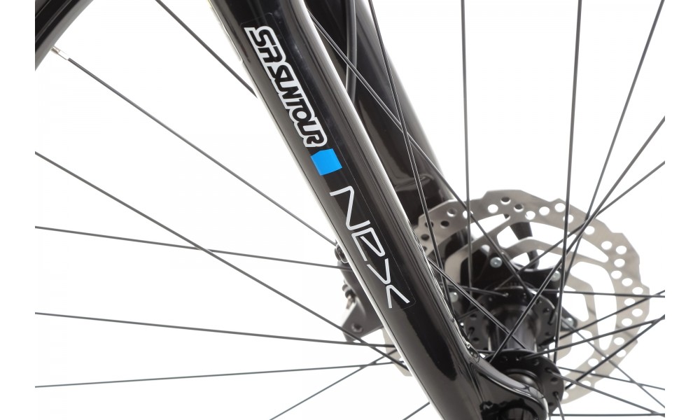 Rower crossowy Romet Orkan 7 M - niebieski-czarny