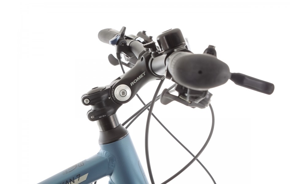 Rower crossowy Romet Orkan 7 M - niebieski-czarny