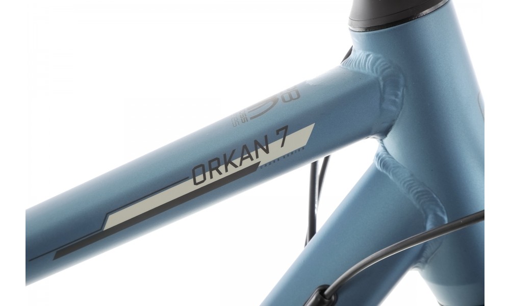 Rower crossowy Romet Orkan 7 M - niebieski-czarny