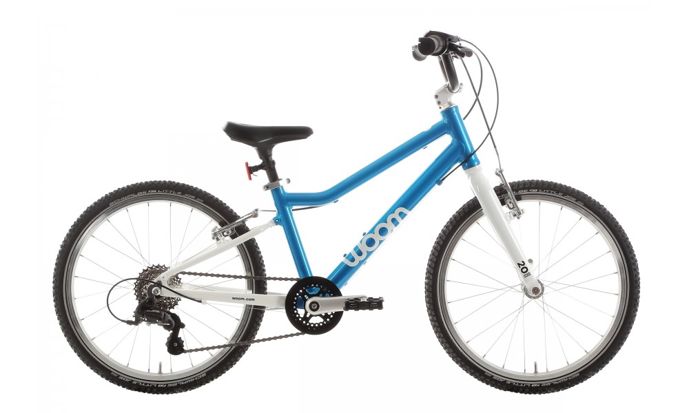 Rower dziecięcy Woom GO 4 20"  - niebieski