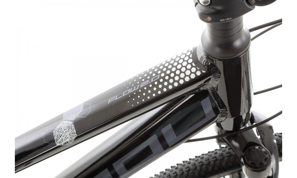 Rower crossowy Tabou Flow 2.0 W - czarno-biały