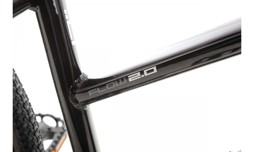 Rower crossowy Tabou Flow 2.0 W - czarno-biały