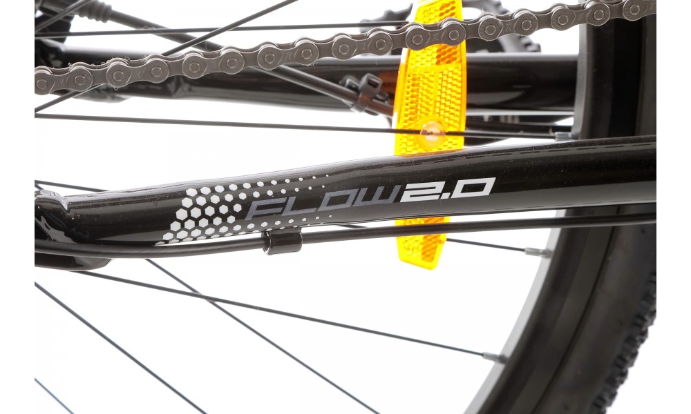 Rower crossowy Tabou Flow 2.0 W - czarno-biały