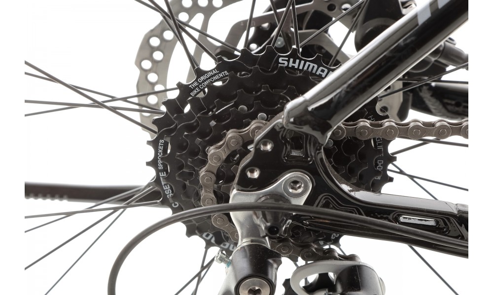 Rower crossowy Tabou Flow 2.0 W - czarno-biały