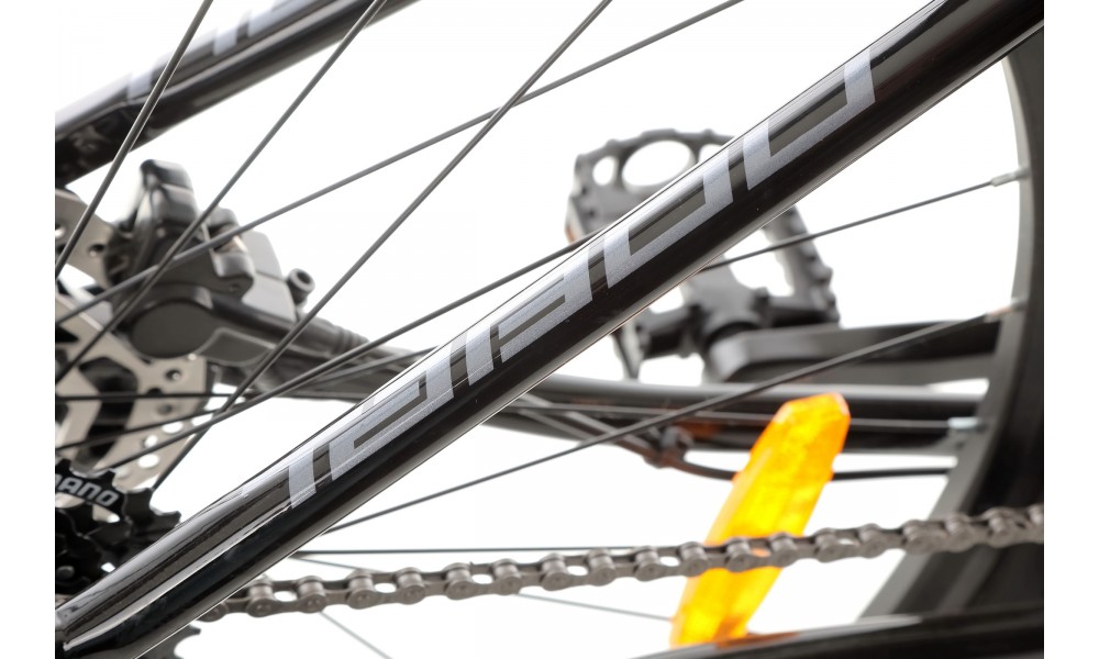 Rower crossowy Tabou Flow 2.0 W - czarno-biały