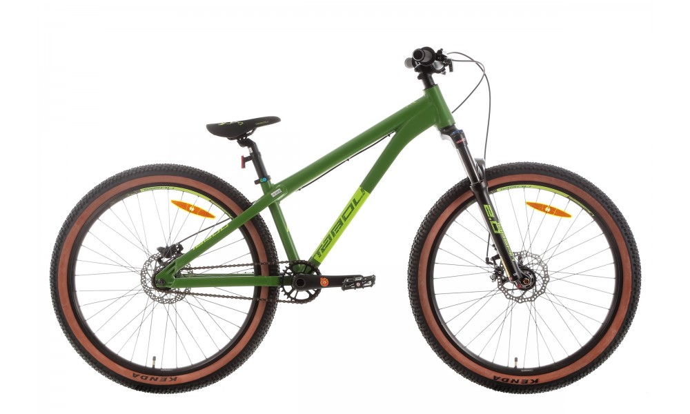 Rower dirt Tabou Tabspin 2.0 2024 - zielono-limonkowy